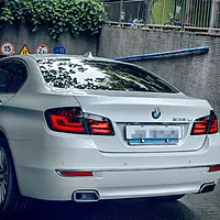 Updated Style Sequential LED Bar Taillights – BMW F10 M5 & 5 Series (2010–2016)