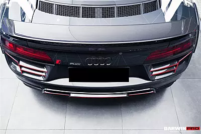 Audi R8 GEN2 V10 PLUS Coupe GT Style Carbon Fiber Trunk Wing w/ Base | Direct-Fit Rear Spoiler Audi R8 GEN2 V10 PLUS Coupe GT Style Carbon Fiber Trunk Wing w/ Base | Direct-Fit Rear Spoiler