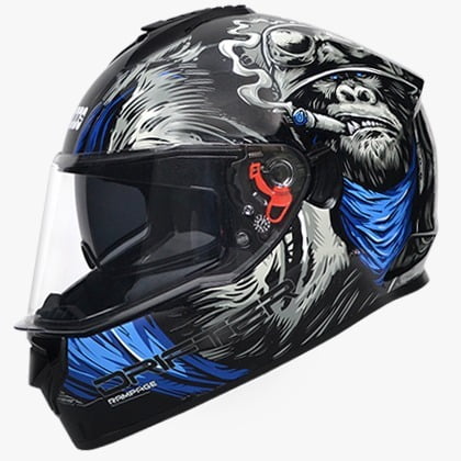 STUDDS DRIFTER D3 MATT BLACK/GREY N1 BLUE D/V (M)