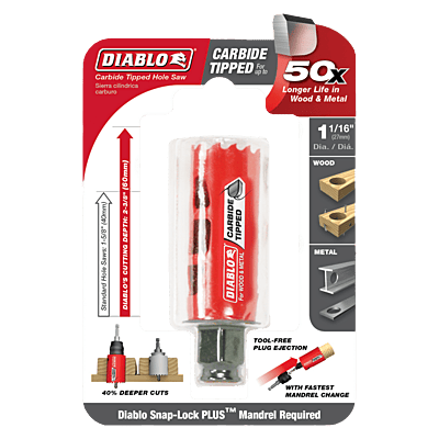 Diablo Carbide Hole Saws