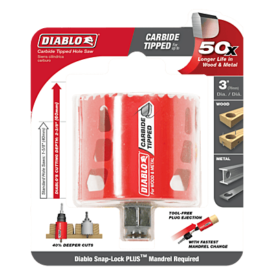 Diablo Carbide Hole Saws