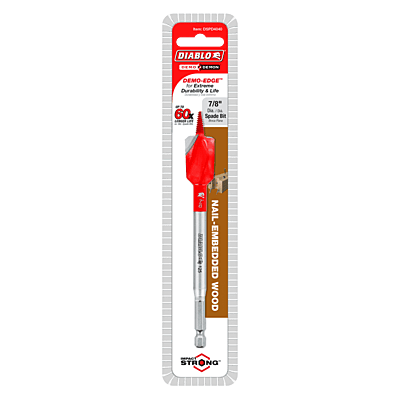 Diablo Spade Bits for Wood Nail Embadded 