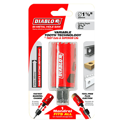 Diablo Bi-Metal Hole Saws
