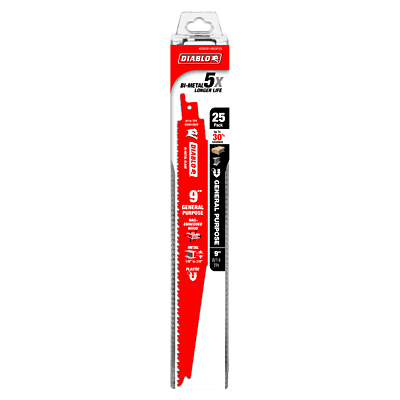 Diablo Bi-Metal Reciprocating Blades General
