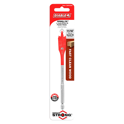 Diablo Wood Boring Spade Bits