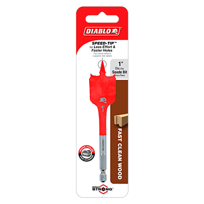 Diablo Wood Boring Spade Bits