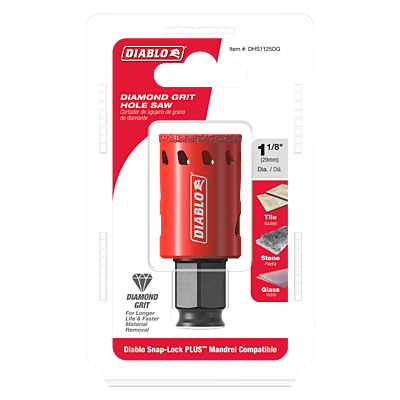 Diablo Diamond Grit Hole Saws