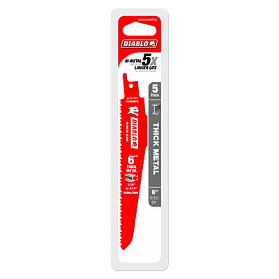 Diablo Bi-Metal Reciprocating Blades Metal Thick