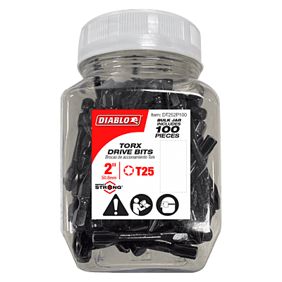 Diablo Screwdriving Torx 
Drive Bits