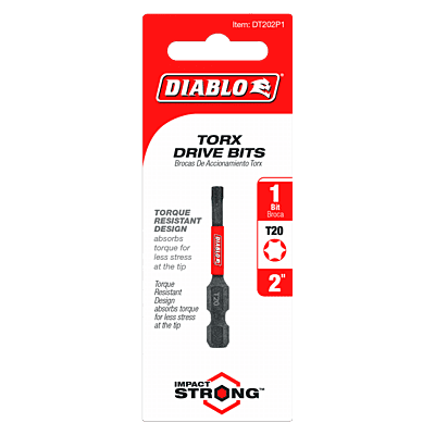 Diablo Screwdriving Torx Drive Bits