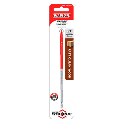 Diablo Wood Boring Spade Bits