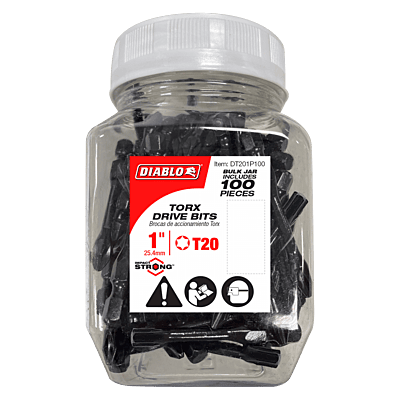 Diablo Screwdriving Torx 
Drive Bits
