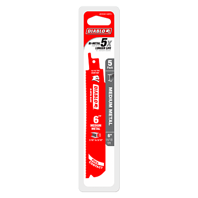 Diablo Bi-Metal Reciprocating Blades Metal Medium