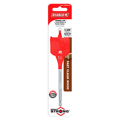 Diablo Wood Boring Spade Bits