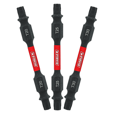 Diablo 2-3/8" Double-Ended Drive Bit Assorted Pack