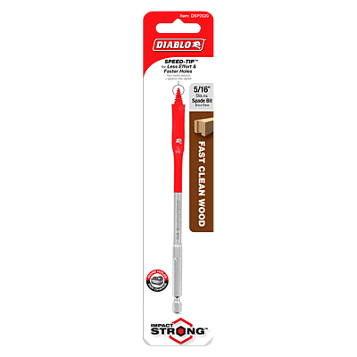 Diablo Wood Boring Spade Bits