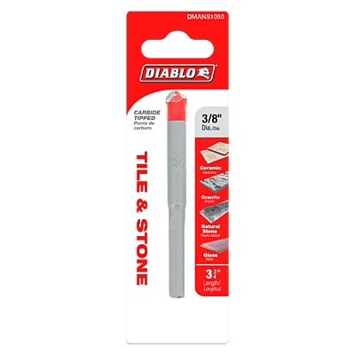 Diablo Tile & Stone Carbide Tipped Drill Bit Diablo Tile & Stone Carbide Tipped Drill Bit