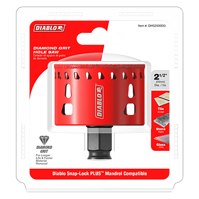 Diablo Diamond Grit Hole Saws