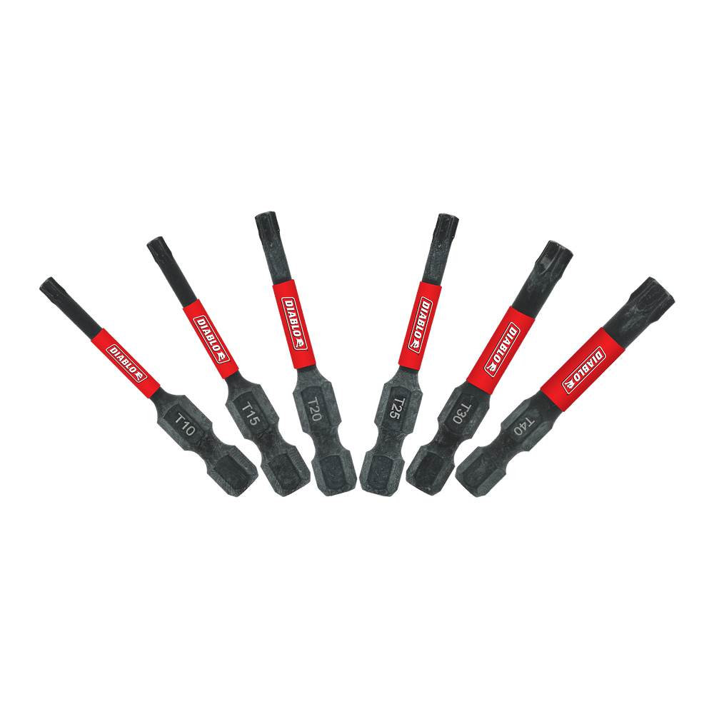 Diablo Screwdriving Torx 
Drive Bits