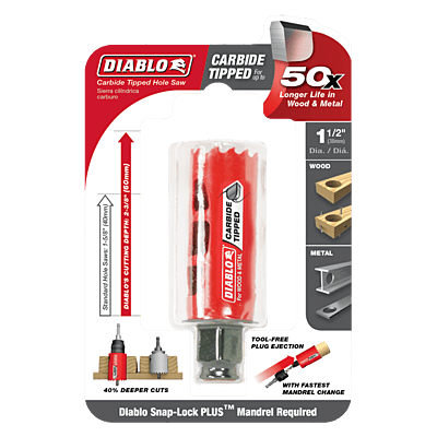 Diablo Carbide Hole Saws