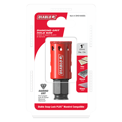 Diablo Diamond Grit Hole Saws