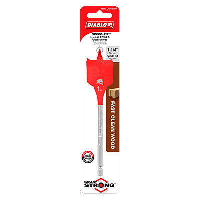 Diablo Wood Boring Spade Bits