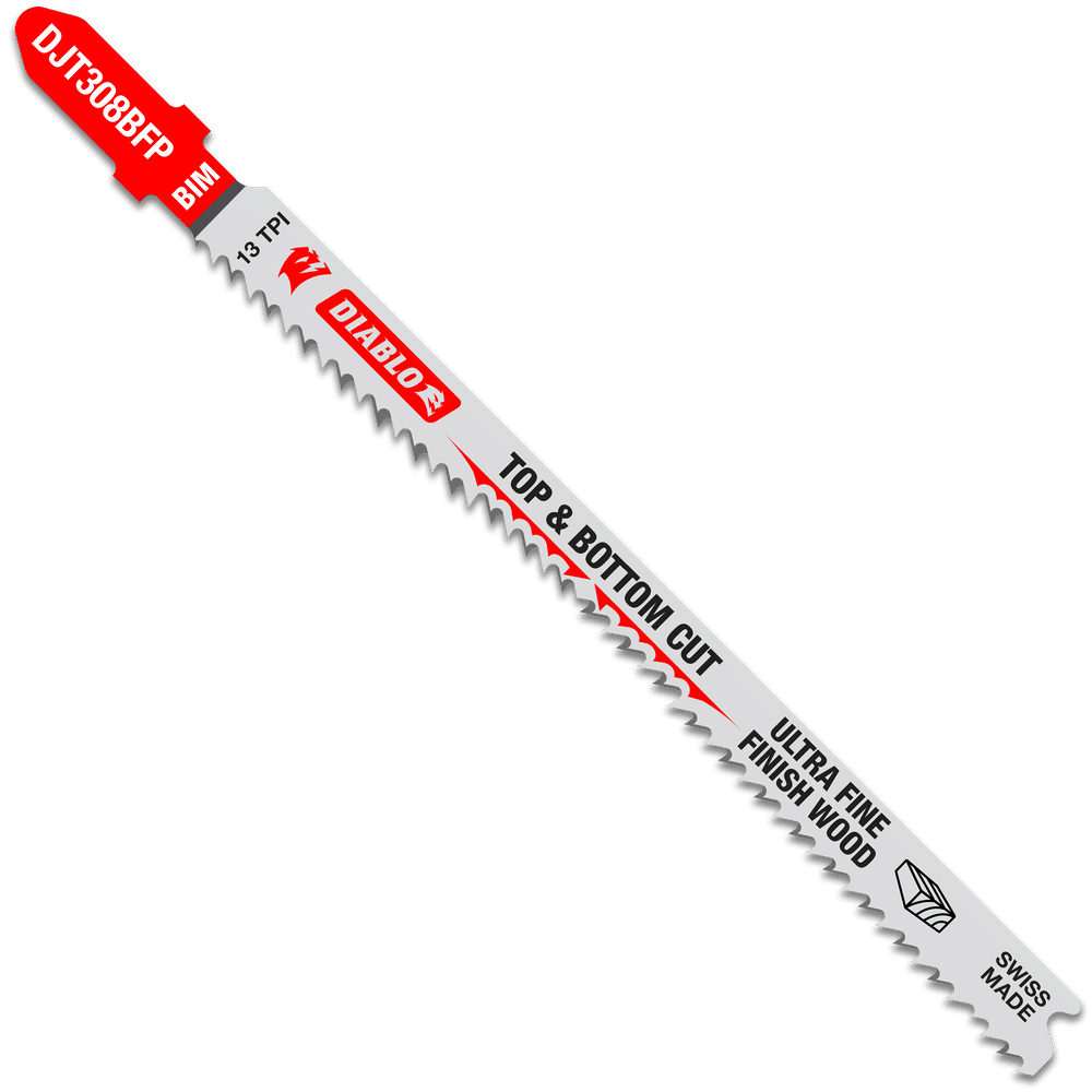 DIABLO -  4" Jig Saw Blades for Cuts in Wood