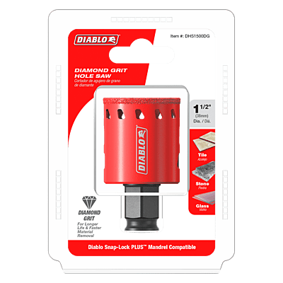 Diablo Diamond Grit Hole Saws