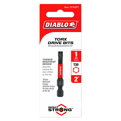 Diablo Screwdriving Torx Drive Bits