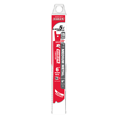 Diablo Bi-Metal Reciprocating Blades Metal Medium