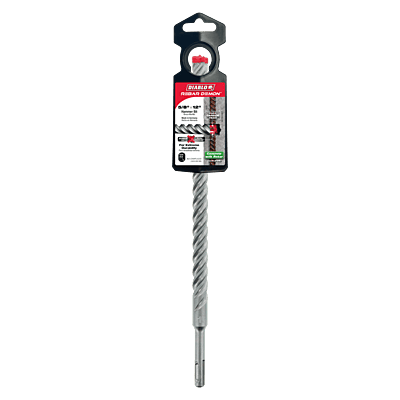 Diablo SDS-Plus 4-Cutter
Full Carbide Head
Hammer Drill Bit Diablo SDS-Plus 4-Cutter
Full Carbide Head
Hammer Drill Bit