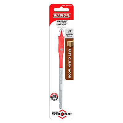 Diablo Wood Boring Spade Bits