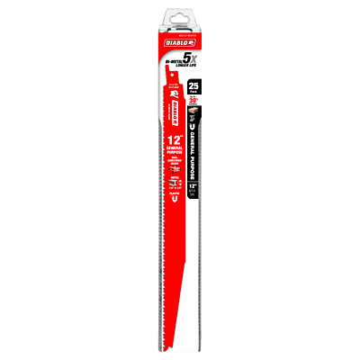 Diablo Bi-Metal Reciprocating Blades General