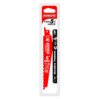 Diablo Bi-Metal Reciprocating Blades General