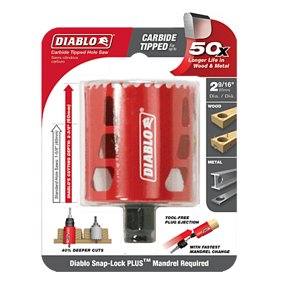 Diablo Carbide Hole Saws