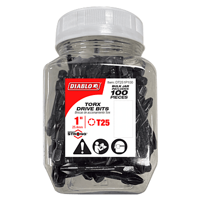 Diablo Screwdriving Torx 
Drive Bits