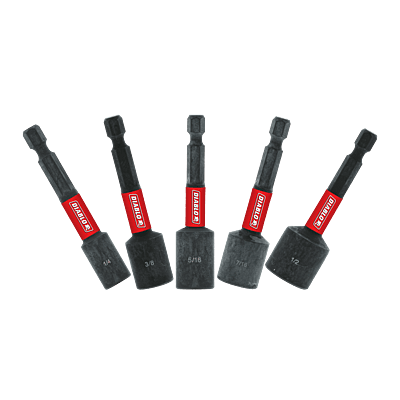 Diablo Magnetic Nut Setter Assorted 5pc Pack Diablo Magnetic Nut Setter Assorted 5pc Pack