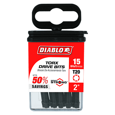 Diablo Screwdriving Torx Drive Bits