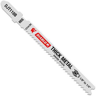 Diablo 3-5/8" High Speed Steel T-Shank Jig Saw Blades