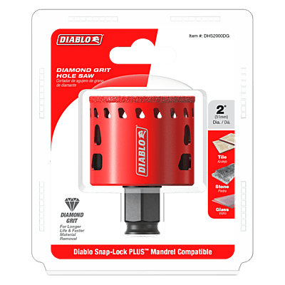 Diablo Diamond Grit Hole Saws
