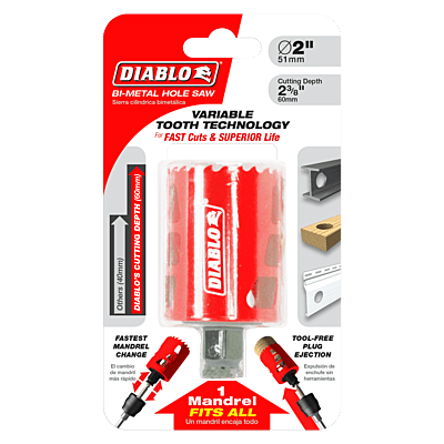 Diablo Bi-Metal Hole Saws