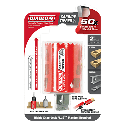 Diablo Carbide Hole Saws