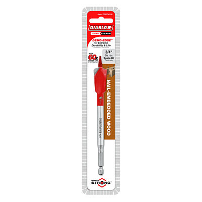 Diablo Spade Bits for Wood Nail Embadded 