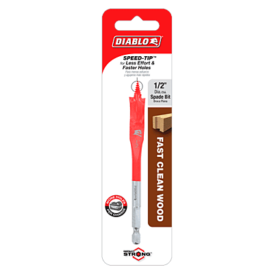 Diablo Wood Boring Spade Bits