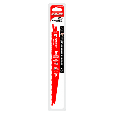 Diablo Bi-Metal Reciprocating Blades General