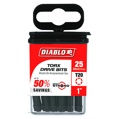 Diablo Screwdriving Torx 
Drive Bits