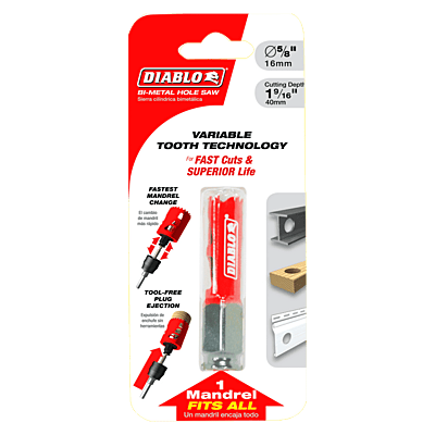 Diablo Bi-Metal Hole Saws