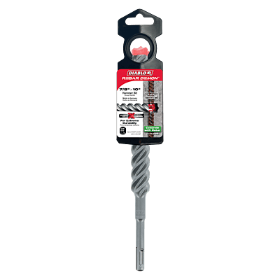 Diablo SDS-Plus 4-Cutter
Full Carbide Head
Hammer Drill Bit Diablo SDS-Plus 4-Cutter
Full Carbide Head
Hammer Drill Bit