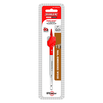 Diablo Spade Bits for Wood Nail Embadded 