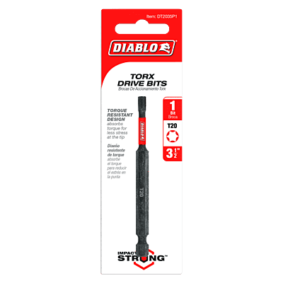 Diablo Screwdriving Torx Drive Bits